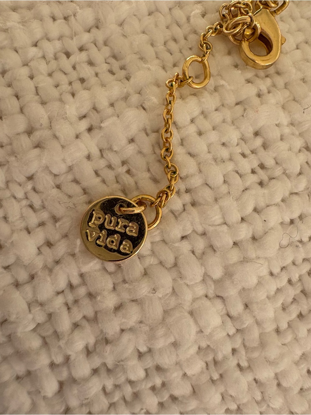 Pura Vida Palm Burst Gold Necklace - Picture 5 of 8